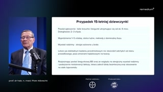 Przypadek nastolatki: diagnostyka i postępowanie