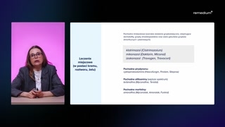 Leczenie miejscowe i środki zapobiegawcze