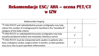 Medycyna nuklearna: PET-CT i scyntygrafia leukocytarna