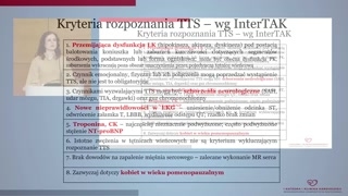 Przebieg hospitalizacji i kryteria rozpoznania zespołu Takotsubo