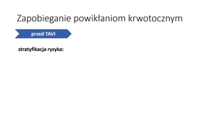 Skale przewidujące ryzyko i przygotowanie pacjenta