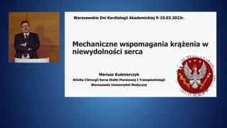 Wprowadzenie i podział urządzeń wspomagania krążenia