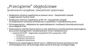 Monitorowanie hemodynamiczne i mechaniczne wspomaganie serca