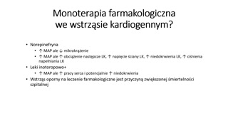 Przypadek kliniczny: leczenie pacjentki we wstrząsie kardiogennym i zastosowanie ECMO