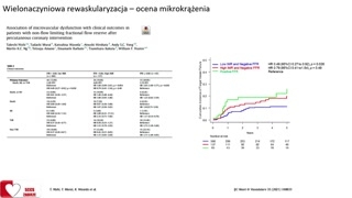 Rola mikrokrążenia i porównanie wskaźników: CFR, IMR, HMR