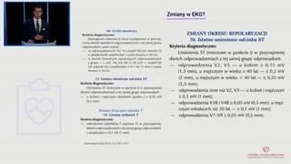 Rola EKG i poszukiwanie istotnych zmian