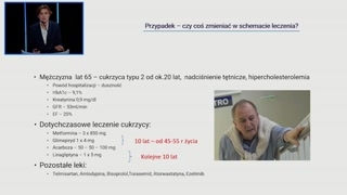 Otwarcie wykładu o cukrzycy i przypadek kliniczny