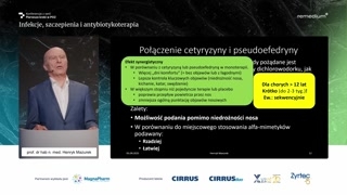 Dowody skuteczności połączeń sympatykomimetyków z lekami przeciwhistaminowymi