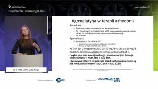 Farmakokinetyka, interakcje i dawkowanie agomelatyny