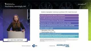 Skuteczność kliniczna i wpływ na anhedonię oraz sen