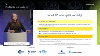 Gabapentyna, trazodon i inne antydepresanty stosowane w FM