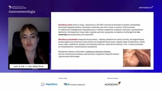 Diagnostyka i leczenie giardiozy