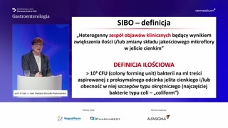 Czynniki chroniące przewód pokarmowy i patogeneza SIBO