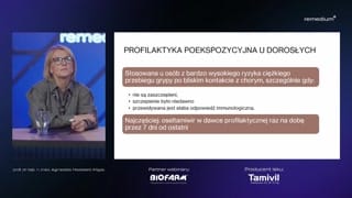 Profilaktyka poekspozycyjna i grypa u dzieci