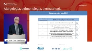 Diagnostyka, ocena objawów i kategoryzacja pacjentów z POChP