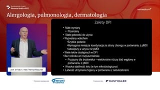 Inhalatory ciśnieniowe, komory i rozwój inhalatorów proszkowych