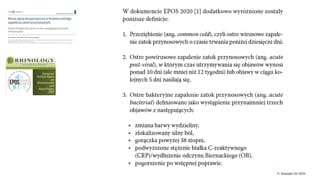 Patofizjologia i znaczenie drenażu zatok