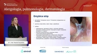 Grzybica stóp — postaci kliniczne