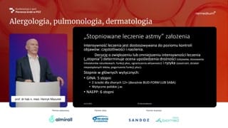 Stopniowane leczenie według GINA i ścieżki terapeutyczne