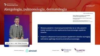 Łuszczycowe zapalenie stawów: rozpoznanie i znaczenie