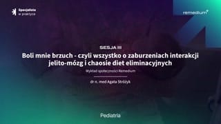 Wprowadzenie i zdrowa, zbilansowana dieta