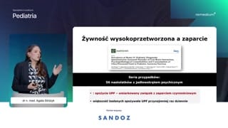 Jakość diety i wpływ żywności wysokoprzetworzonej