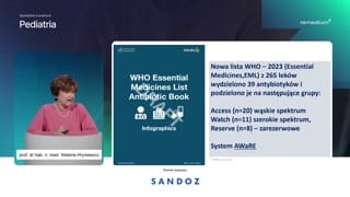 System AWaRe, dostępność leków i nowe antybiotyki
