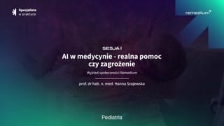 Wprowadzenie i postawienie pytania o AI w medycynie