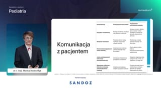 Komunikacja, kompetencje przyszłego pediatry i mentoring