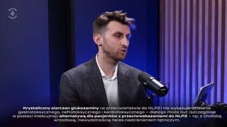 Pierwszy przypadek: leczenie farmakologiczne i glukozamina