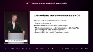 Przeciwwskazania, zastosowania kliniczne i powikłania wspomagania mechanicznego