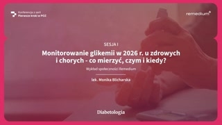 Wprowadzenie i opcje samokontroli glikemii