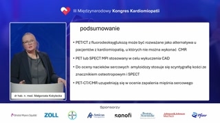 Ocena żywotności, zespół Takotsubo i podsumowanie refundacji