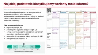 Skala genomu, eksom i klasyfikacja ACMG