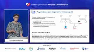 Przykłady kliniczne, secondary findings, wynik ujemny, rokowanie i terapie