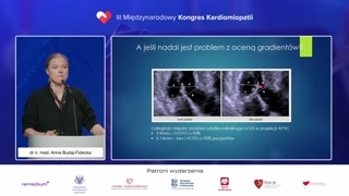 Znaczenie odległości płatka mitralnego, gradienty śródkomorowe i tętniaki koniuszka