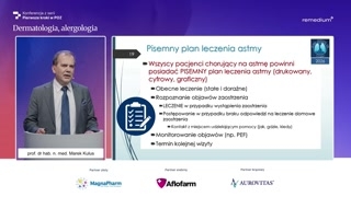 Astma: plan leczenia i rozpoznanie zaostrzeń