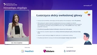 Łuszczyca skóry owłosionej głowy