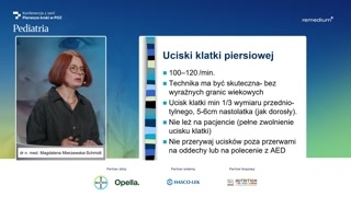 Uciski klatki piersiowej, użycie AED i odwracalne przyczyny