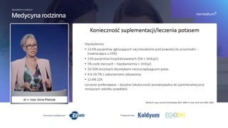 Suplementacja potasem, formy podawania i profilaktyka dysfagii