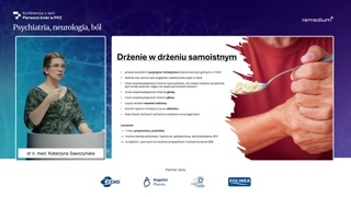Drżenie samoistne, dystonia szyjna i drżenie ortostatyczne