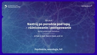Wprowadzenie i przegląd zaburzeń poporodowych