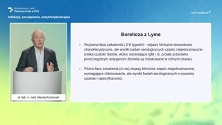 Fazy boreliozy i zmienność antygenowa Borrelia