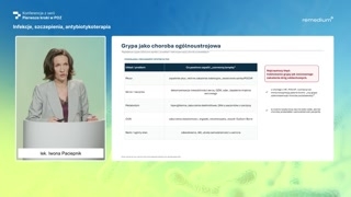 Ogólnoustrojowy przebieg grypy i diagnostyka różnicowa