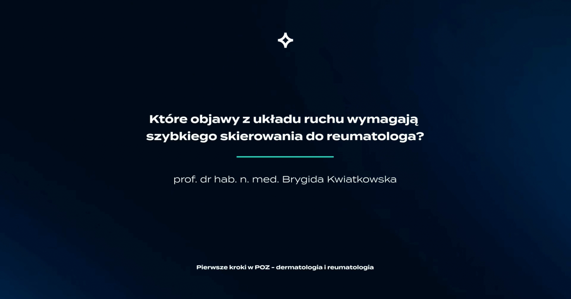 Które objawy z układu ruchu wymagają szybkiego skierowania do reumatologa?