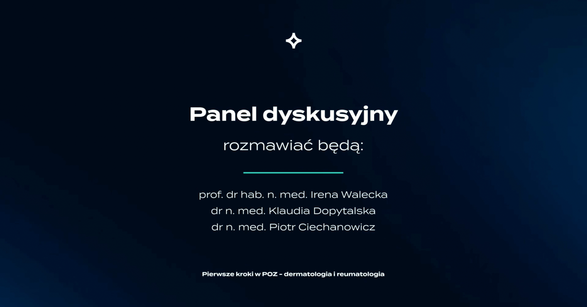 PKwPOZ - dermatologia i reumatologia - panel dyskusyjny I