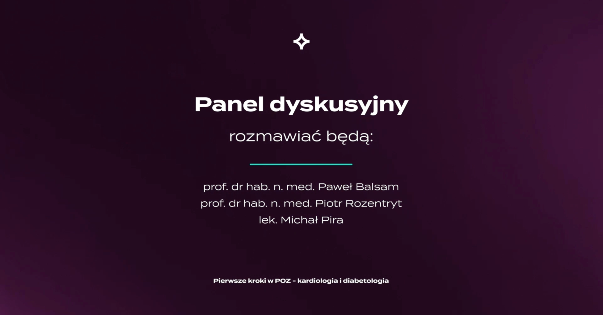 PKwPOZ - kardiologia i diabetologia - panel dyskusyjny 2