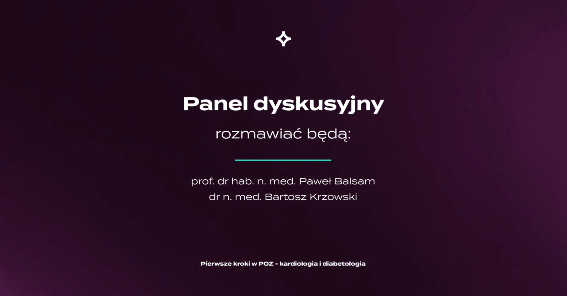 PKwPOZ - kardiologia i diabetologia - panel dyskusyjny 3