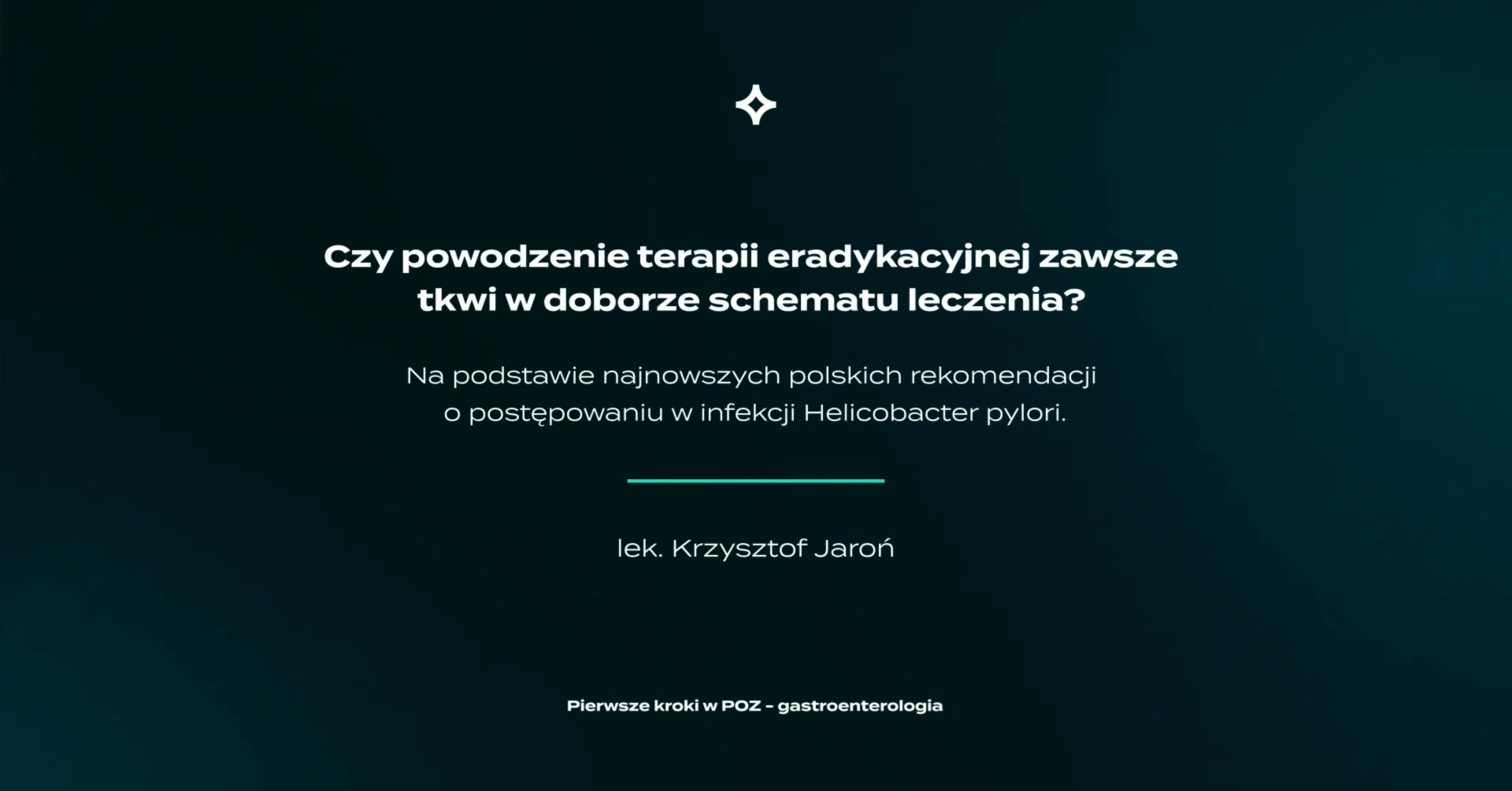 Czy powodzenie terapii eradykacyjnej zawsze tkwi w doborze schematu leczenia?
