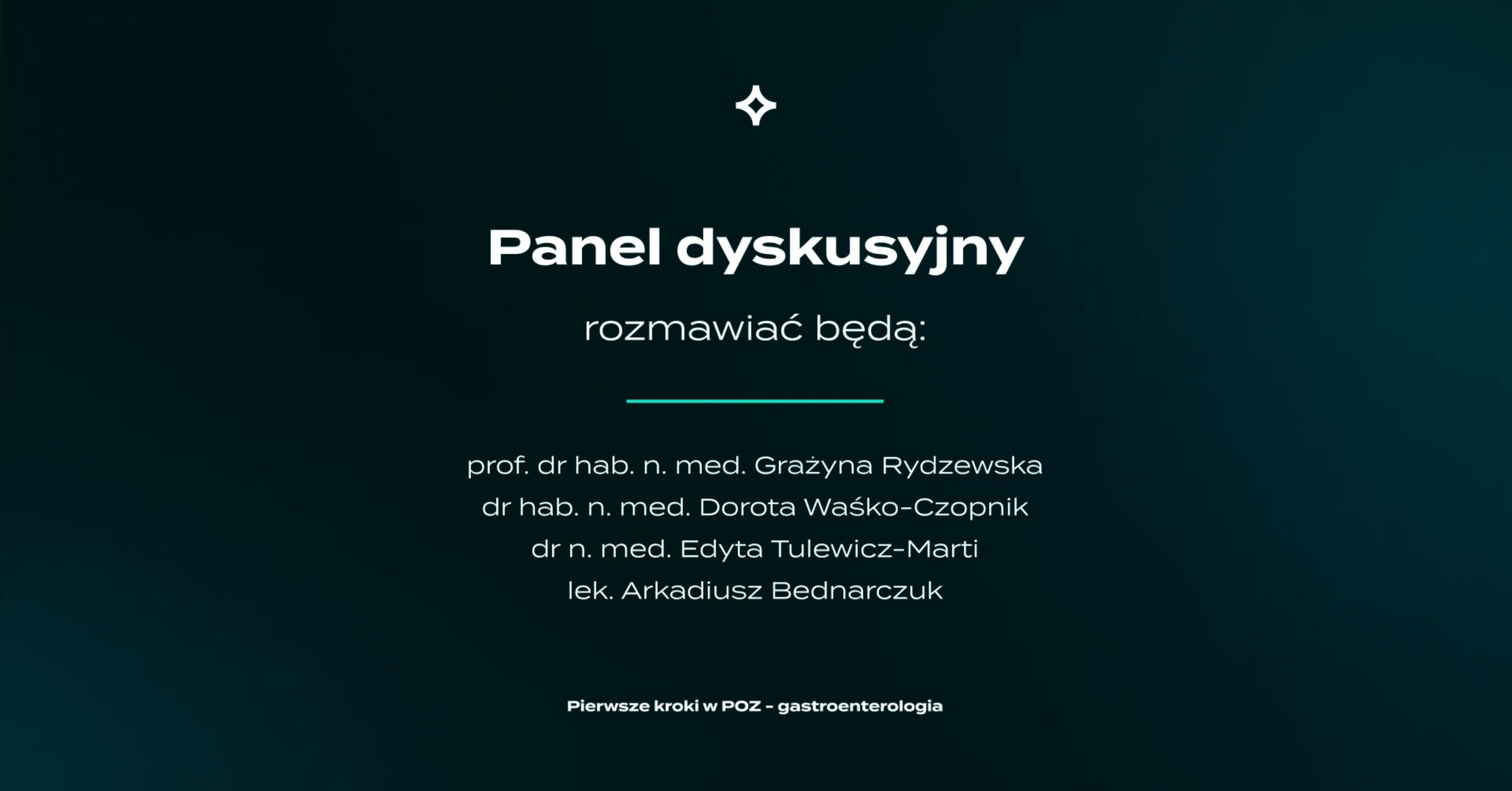 PKwPOZ - gastroenterologia - panel dyskusyjny 2